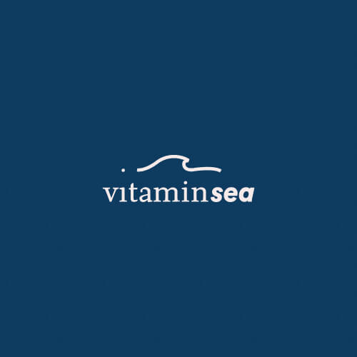 Diseño de la marca Vitamin Sea. Diseño de Logotipo e Imagotipo