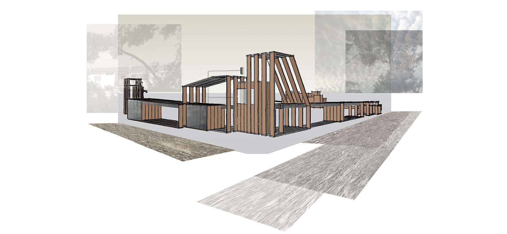 Diseño arquitectónico de parque infantil en Tarragona