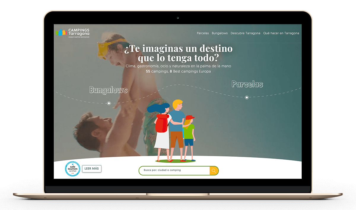 Diseño Web para Campings Tarragona