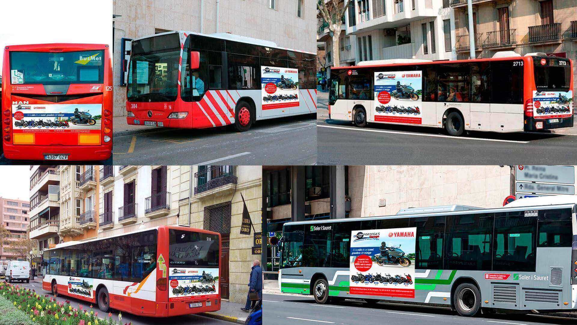 Campaña de Marketing Online y Publicidad en Autobuses en Tarragona