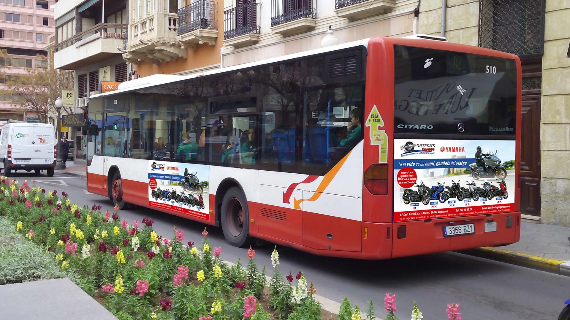 Campaña de Marketing Online y Publicidad en Autobuses en Tarragona